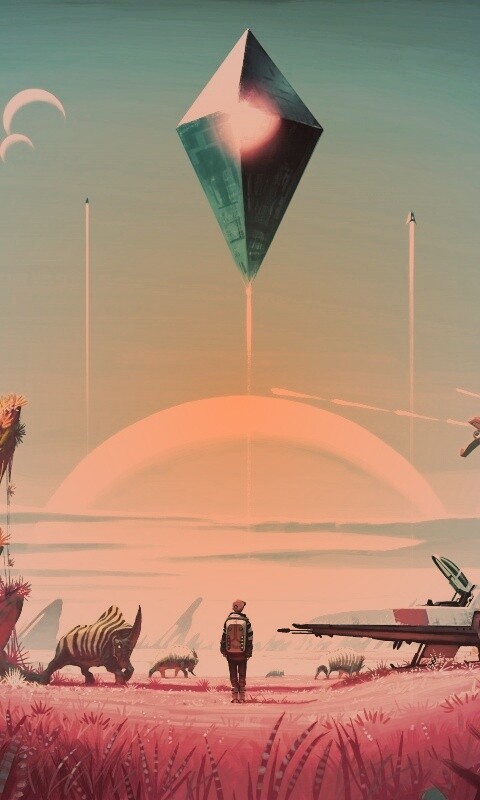 Чужая планета обои