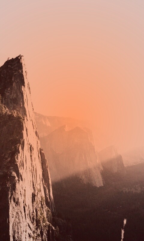 Горный пейзаж обои