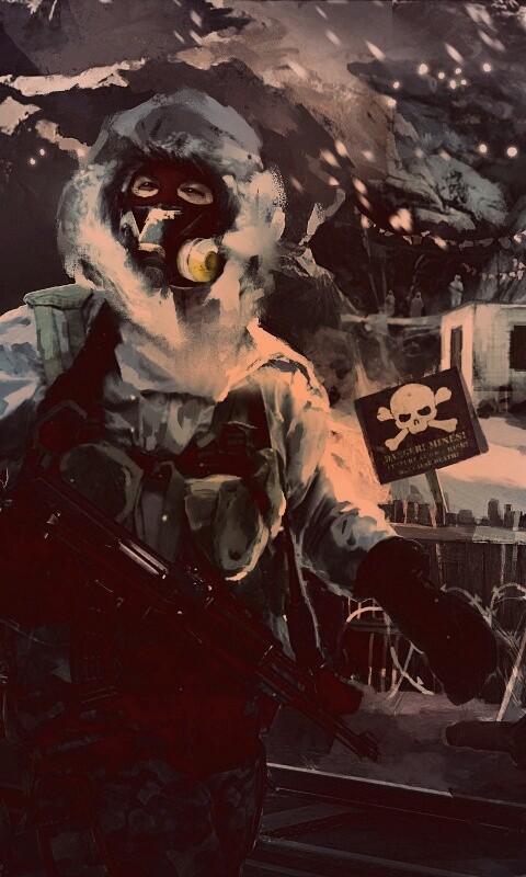 Снежно и опасно обои