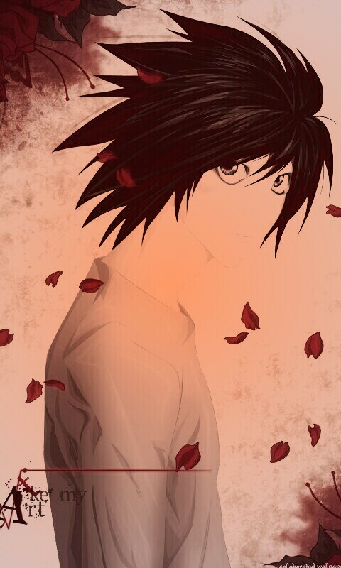 Тетрадь смерти, фанарт обои