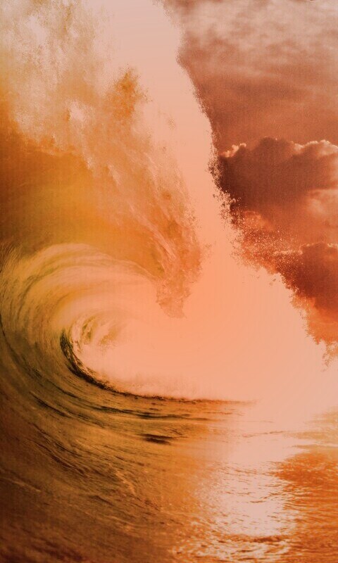 Цунами обои