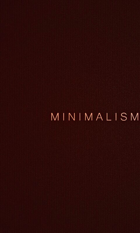 Минимализм обои