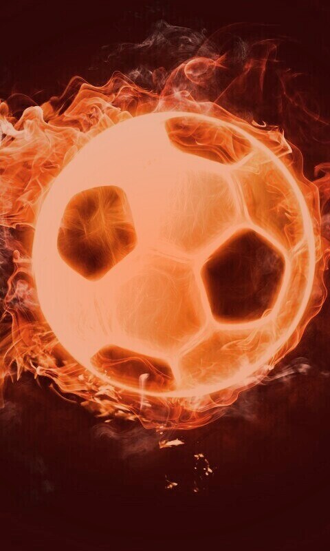Огненный мяч обои