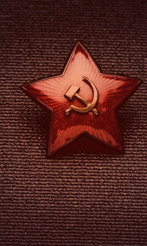 Красная звезда обои