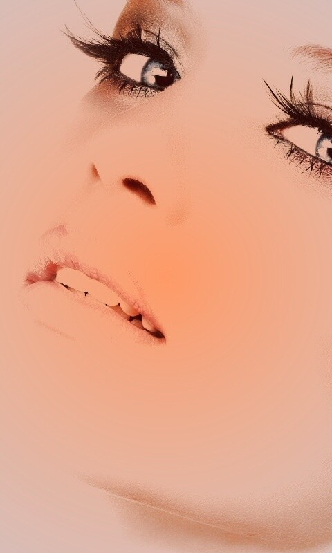 Красивое лицо обои