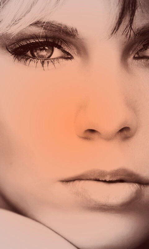 Черно-белое обои