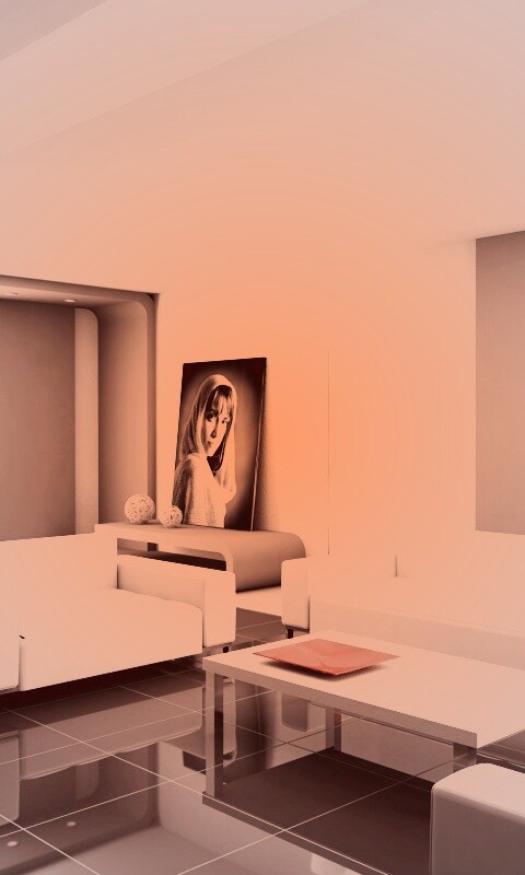 Белая гостинная обои