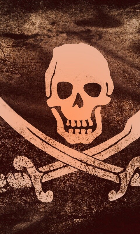 Пиратский флаг обои