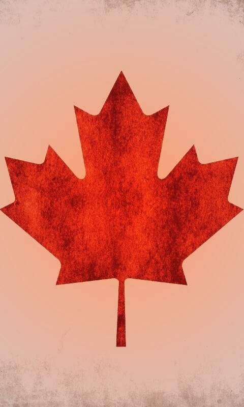 Флаг канады, кленовый лист обои