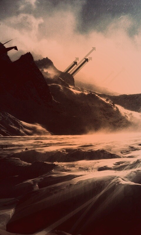 Туманные горы обои