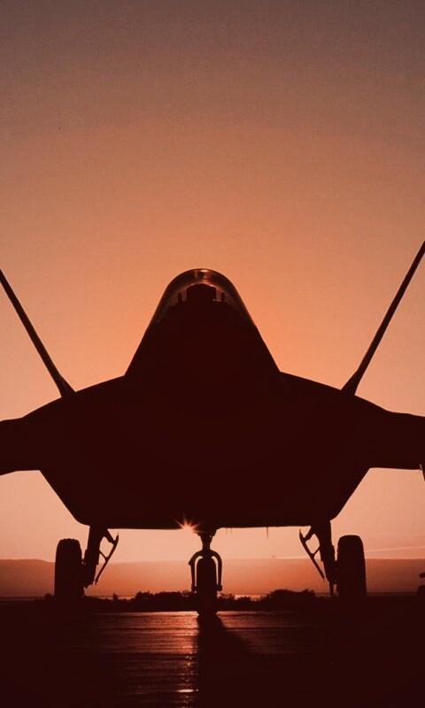 Истребитель F22 обои