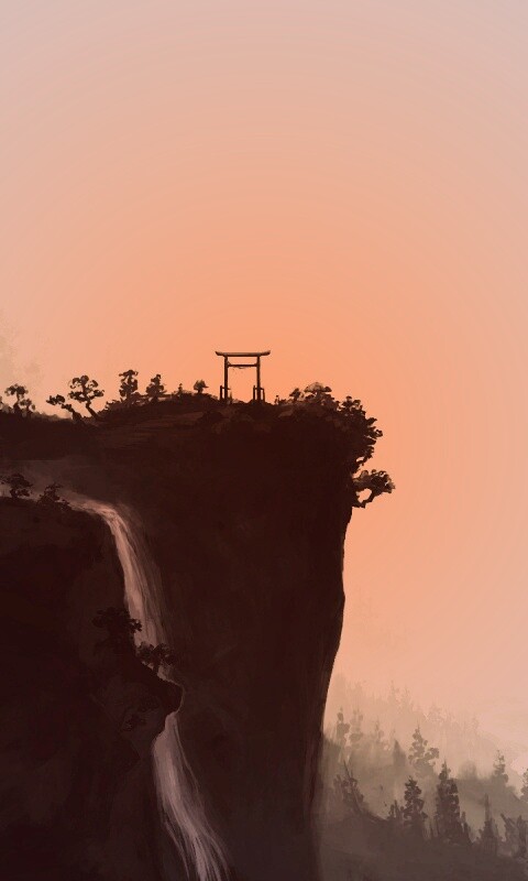 Пейзаж в китае обои