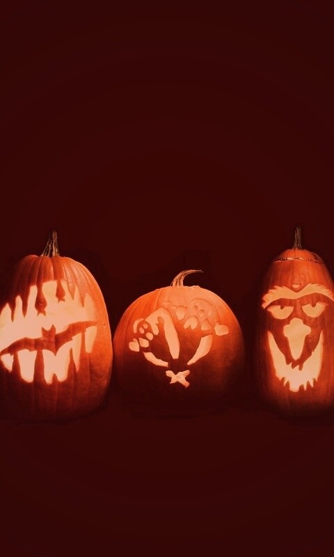 Тыквы на Хэллоуин обои