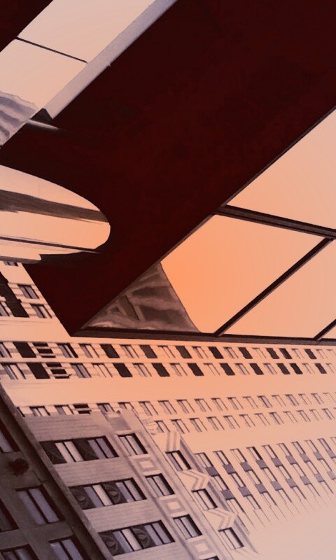 Взгляд вверх обои