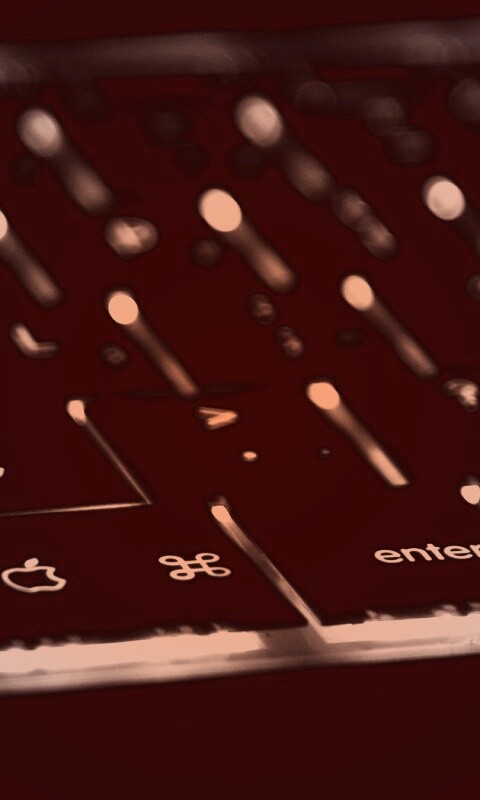 Клавиатура макбука обои