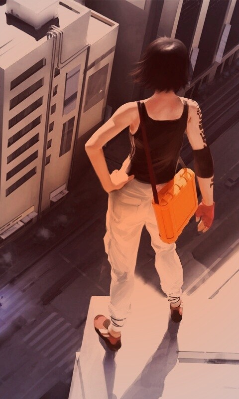 Фейт из Mirrors Edge обои