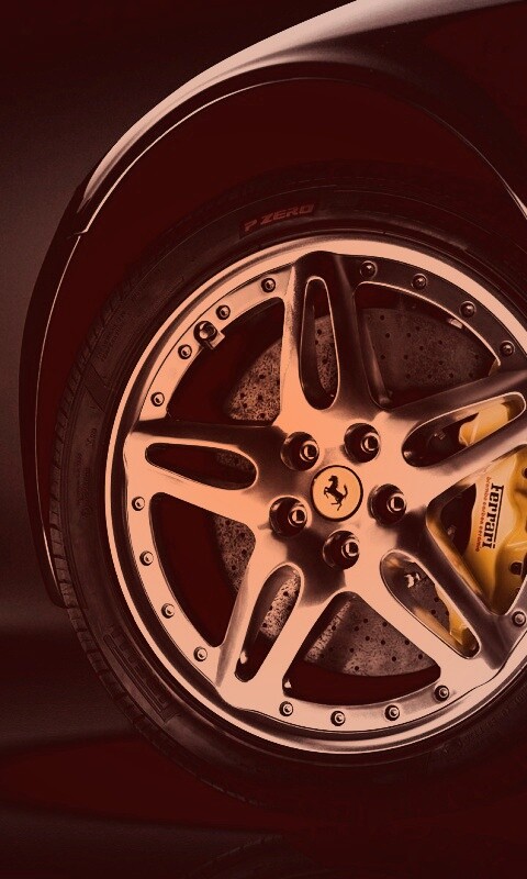 Колесо Scaglietti 612 обои