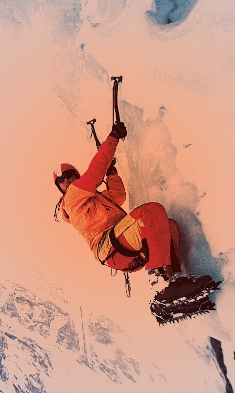 Альпинист обои