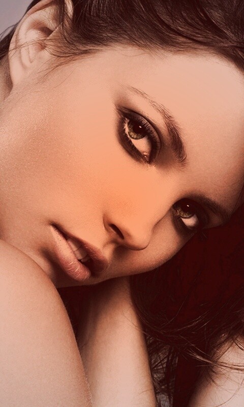 Позирующая модель обои