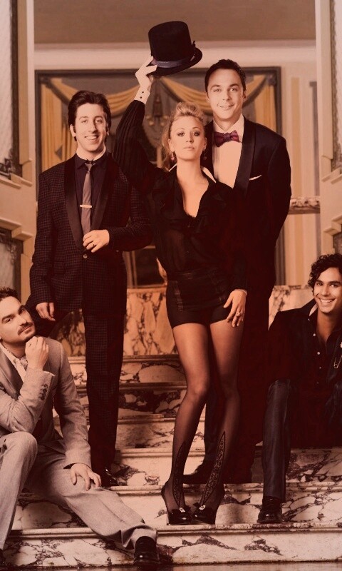 Персонажи теории большого взрыва обои