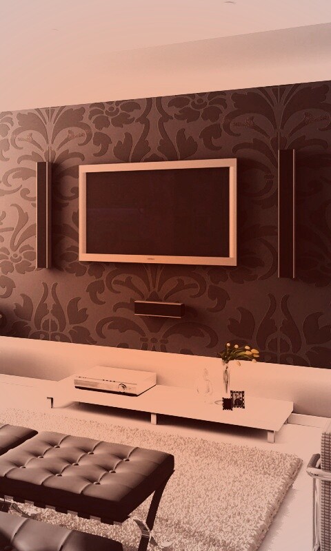 Современная комната обои