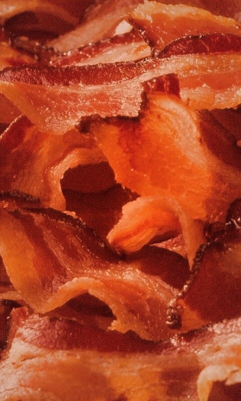 Вкусный жаренный бекончик обои