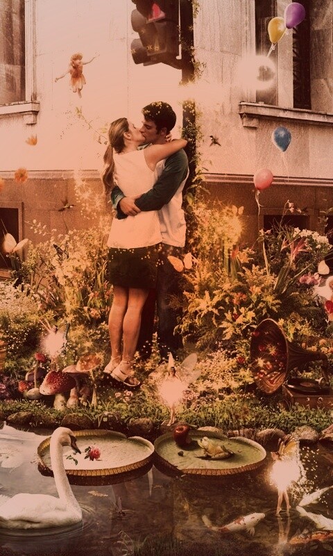 Волшебный поцелуй обои