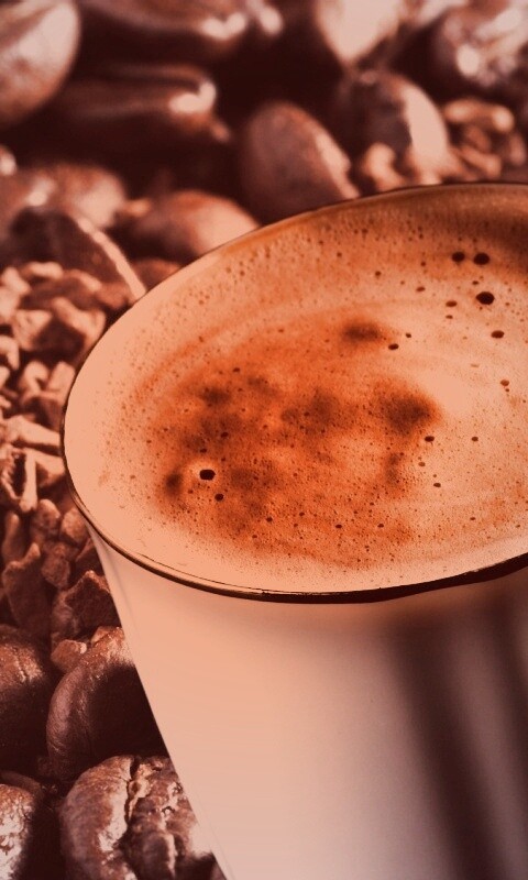 Кружка заварного кофе обои