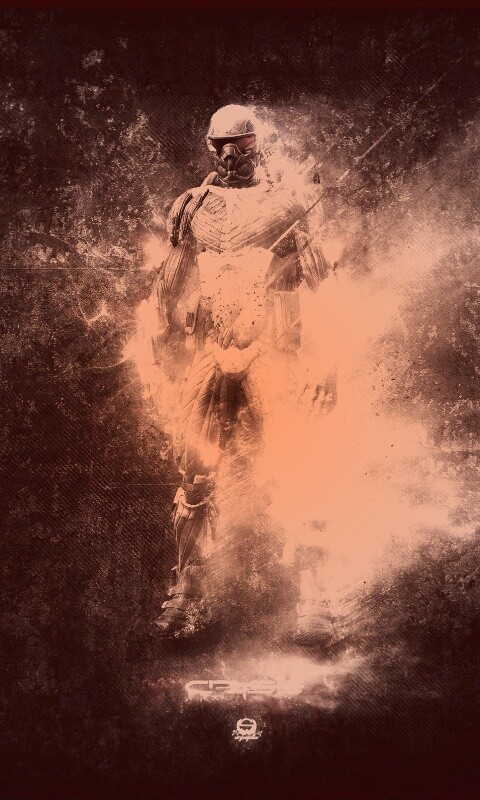 Нанокостюм из Crysis обои