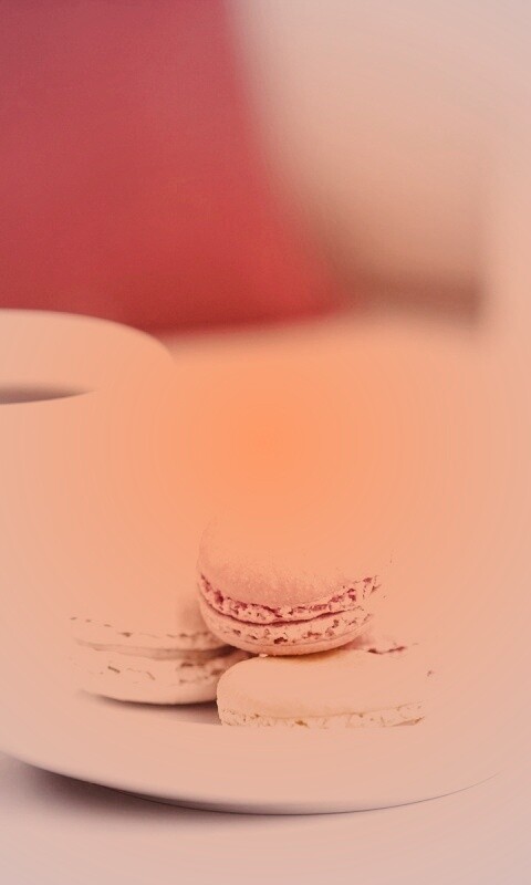 Кофе с пирожным обои