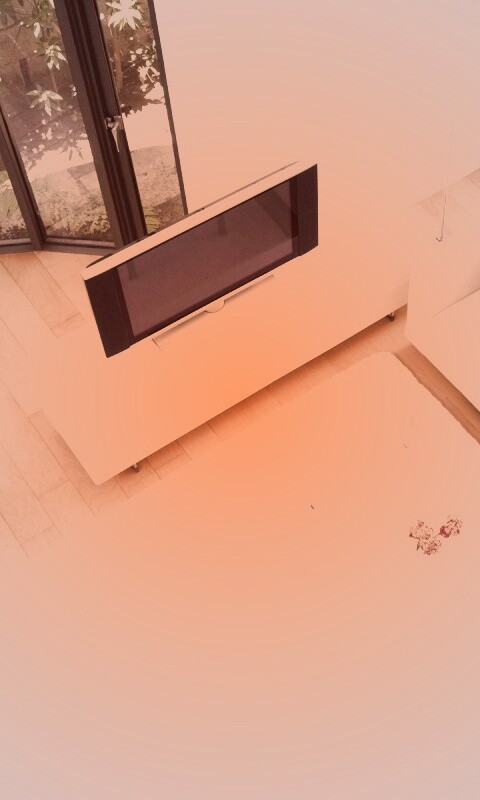 Комната сверху обои