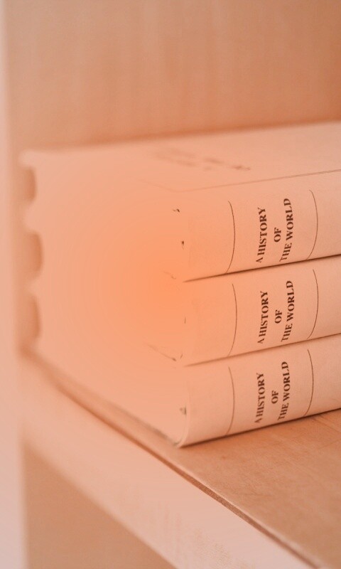 Книги на полке обои