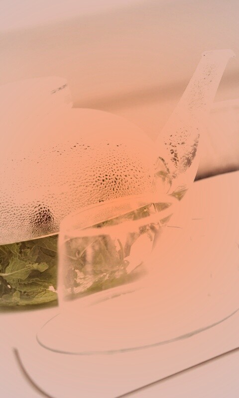 Зелёный чай обои