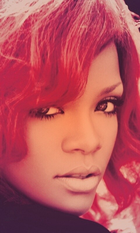 Огненная Рианна обои