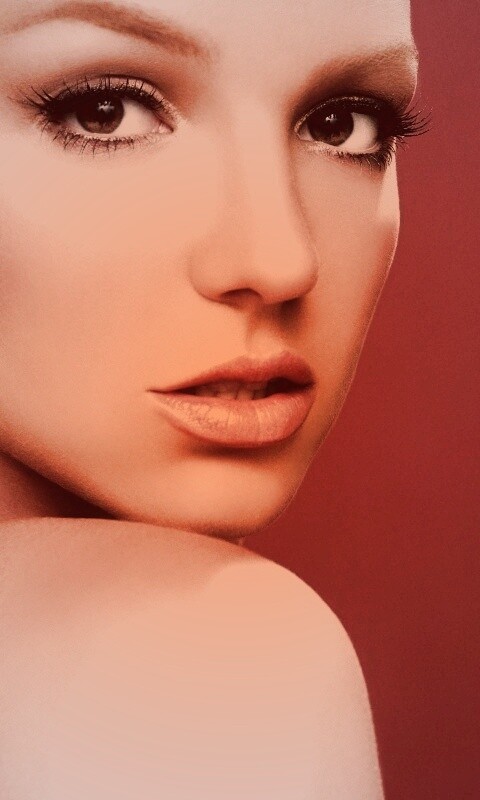 Лицо Бритни обои