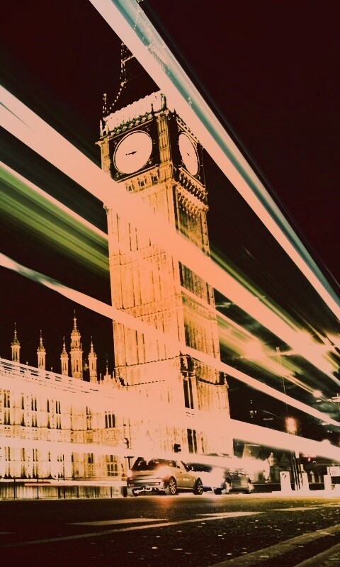 Лондон на скорости обои