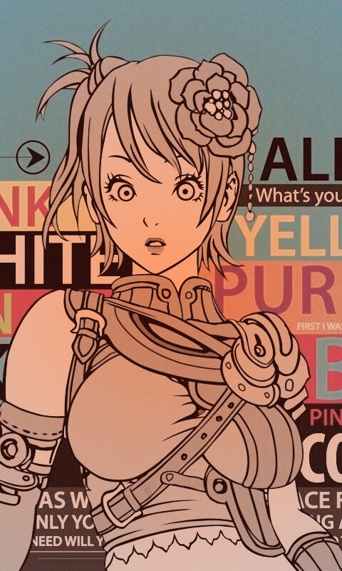 Раскрась её обои