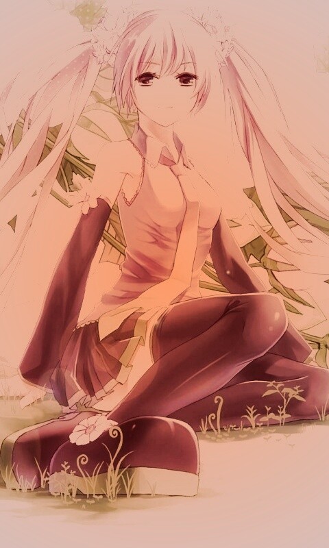 Девушка с красивыми волосами обои