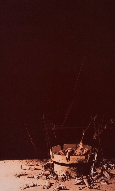 Пепельница обои