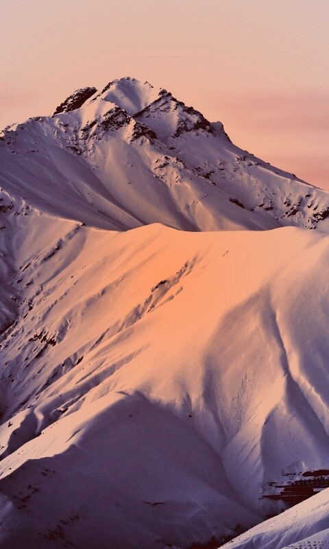 Снежные вершины обои