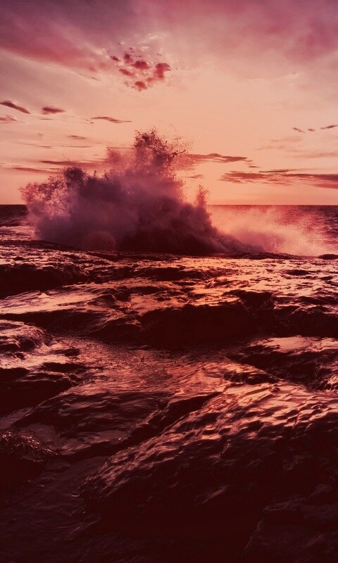 Потрясающие волны обои