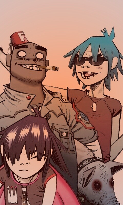Gorillaz обои