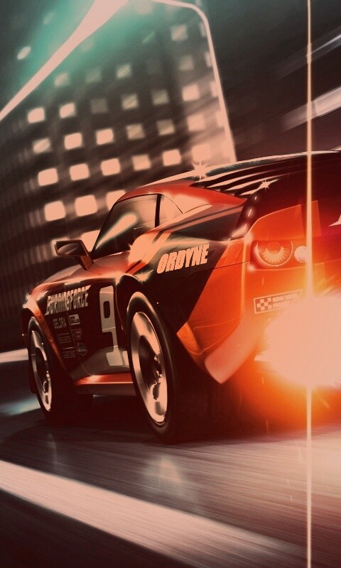 Ночное нитро обои