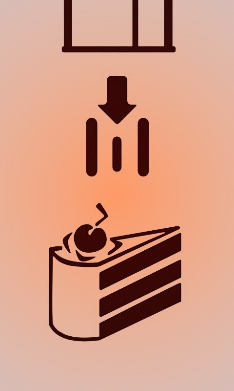 Тортик из Portal обои