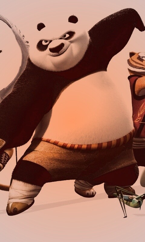 Герои Кунг-фу панда обои