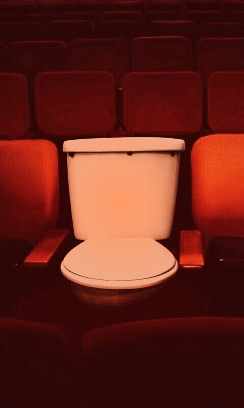 Зрительный зал обои