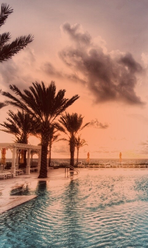 Бассейн обои