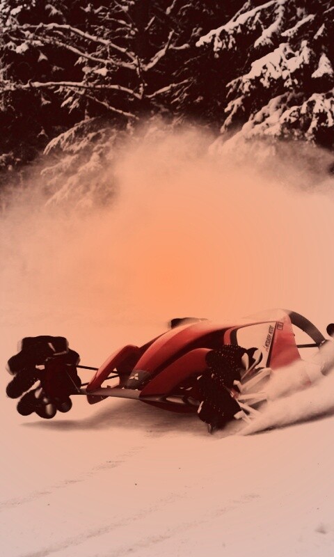 Концепт снегохода обои