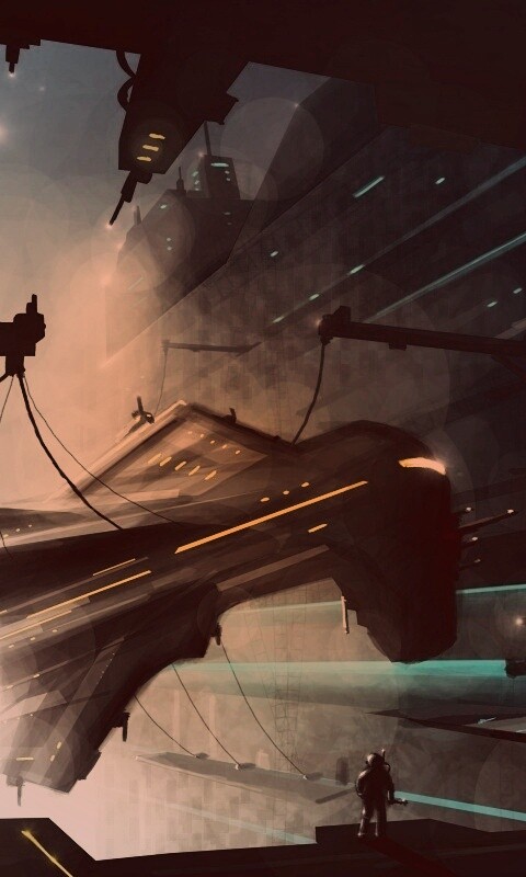 Космопорт обои