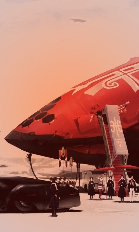 Встреча инопланетных гостей обои